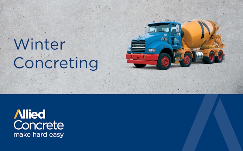 Tips and tricks for winter concreting - Concrete Supplier NZ | Allied Concrete
