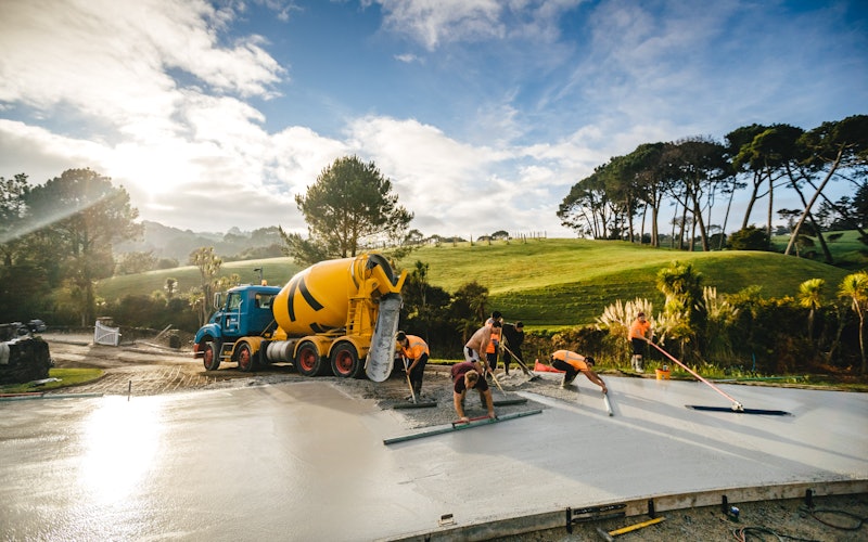 Decorative Driveways - Exposed Concrete | Allied Concrete